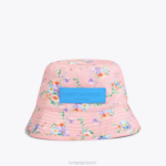 Kurt Geiger 女性 ロンドンケンジントンのバケットハット D60X6475 ピンク |アクセサリー
