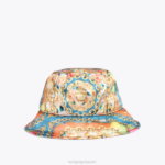 Kurt Geiger 女性 ロンドンケンジントンのバケットハット D60X6560 オレンジ |アクセサリー