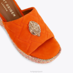 Kurt Geiger 女性 ロンドンケンジントンウェッジミュール D60X6287 オレンジ |履物 - Image 5