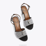 Kurt Geiger 女性 ロンドンケンジントンサンダル D60X6420 黒、白 |履物 - Image 3