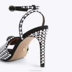 Kurt Geiger 女性 ロンドンケンジントンサンダル D60X6420 黒、白 |履物 - Image 4