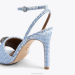 Kurt Geiger 女性 ロンドンケンジントンサンダル D60X6670 ミッドブルー |履物 - Image 4
