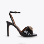 Kurt Geiger 女性 ロンドンケンジントンサンダル D60X6671 黒 |履物