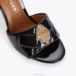 Kurt Geiger 女性 ロンドンケンジントンサンダル D60X6671 黒 |履物 - Image 5