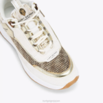 Kurt Geiger 女性 ロンドンケンジントンスニーカー D60X6294 ベージュ |履物 - Image 4