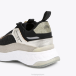 Kurt Geiger 女性 ロンドンケンジントンスニーカー D60X6296 ブラックグレー |履物 - Image 4