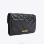 Kurt Geiger 女性 ロンドンケンジントンチェーンアイウォレット D60X696 黒 |バッグ - Image 4
