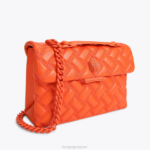 Kurt Geiger 女性 ロンドンケンジントンバッグドレンチ D60X610 オレンジ |バッグ - Image 3