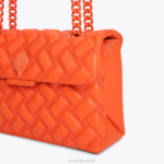 Kurt Geiger 女性 ロンドンケンジントンバッグドレンチ D60X610 オレンジ |バッグ - Image 6