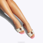 Kurt Geiger 女性 ロンドンケンジントンフラットサンダル D60X6348 骨の組み合わせ |履物 - Image 2