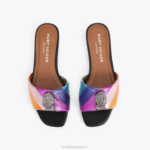 Kurt Geiger 女性 ロンドンケンジントンフラットサンダル D60X6163 マルチ/その他 |履物