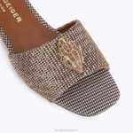 Kurt Geiger 女性 ロンドンケンジントンフラットサンダル D60X6351 ベージュ |履物 - Image 4