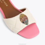 Kurt Geiger 女性 ロンドンケンジントンフラットサンダル D60X6348 骨の組み合わせ |履物 - Image 5