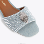 Kurt Geiger 女性 ロンドンケンジントンフラットサンダル D60X6349 青その他 |履物 - Image 5