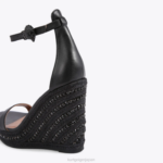 Kurt Geiger 女性 ロンドンショアディッチウェッジ D60X6437 黒 |履物 - Image 4