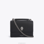 Kurt Geiger 女性 ロンドンショアディッチクロスボディ D60X6135 黒 |バッグ