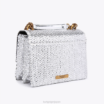 Kurt Geiger 女性 ロンドンショアディッチクロスボディ D60X6122 銀 |バッグ - Image 3