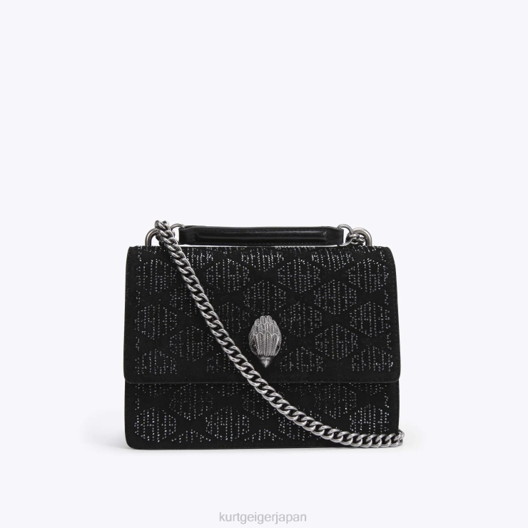 kurt_geiger_e5a5b3e680a7_e383ade383b3e38389e383b3e382b7e383a7e382a2e38387e382a3e38383e38381e382afe383ade382b9e3839ce38387e38.png Kurt Geiger 女性 ロンドンショアディッチクロスボディ D60X6120 黒その他 |バッグ - Image 1