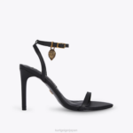 Kurt Geiger 女性 ロンドンショアディッチサンダル D60X6673 黒 |履物