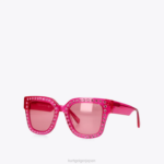 Kurt Geiger 女性 ロンドンジュエルサングラス D60X6459 フシア |アクセサリー - Image 2