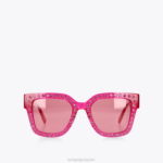 Kurt Geiger 女性 ロンドンジュエルサングラス D60X6459 フシア |アクセサリー