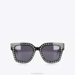 Kurt Geiger 女性 ロンドンジュエルサングラス D60X6478 黒その他 |アクセサリー