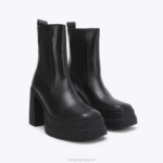 Kurt Geiger 女性 ロンドンストンプヒールチェルシー D60X6661 黒 |履物 - Image 3