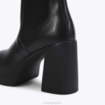 Kurt Geiger 女性 ロンドンストンプヒールチェルシー D60X6661 黒 |履物 - Image 5
