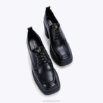 Kurt Geiger 女性 ロンドンストンプヒールレースアップ D60X6404 黒 |履物 - Image 2