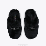 Kurt Geiger 女性 ロンドンチェルシースリッパ D60X6358 黒 |履物