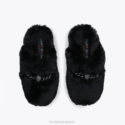 Kurt Geiger 女性 ロンドンチェルシースリッパ D60X6358 黒 |履物