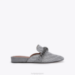 Kurt Geiger 女性 ロンドンチェルシーミュール D60X6362 銀 |履物 - Image 3