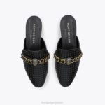 Kurt Geiger 女性 ロンドンチェルシーミュール D60X6363 黒 |履物