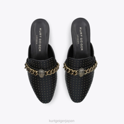 Kurt Geiger 女性 ロンドンチェルシーミュール D60X6363 黒 |履物