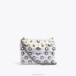 Kurt Geiger 女性 ロンドンツイード ミニケンジントン D60X686 ライラック |バッグ