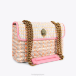 Kurt Geiger 女性 ロンドンツイードケンジントンバッグ D60X69 オレンジ |バッグ - Image 3