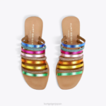Kurt Geiger 女性 ロンドンデイジーレインボー D60X6222 メタルコンビネーション |履物 - Image 3