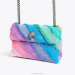 Kurt Geiger 女性 ロンドンデニム ミディアムケンジントン D60X614 マルチ/その他 |バッグ - Image 6