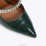 Kurt Geiger 女性 ロンドンデューク D60X6422 濃い緑色 |履物 - Image 4