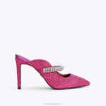 Kurt Geiger 女性 ロンドンデューククリスタル D60X6418 フシア |履物