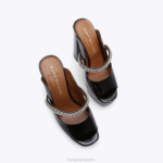 Kurt Geiger 女性 ロンドンデュークプラットフォームピープトゥ D60X6340 黒 |履物 - Image 2