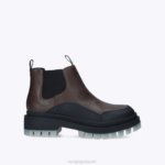 Kurt Geiger 女性 ロンドントラッカーチェルシー D60X6374 茶色 |履物