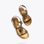Kurt Geiger 女性 ロンドンハンプトンフラットサンダル D60X6430 ブロンズ |履物 - Image 3