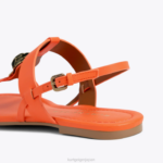 Kurt Geiger 女性 ロンドンハンプトンフラットサンダル D60X6285 オレンジ |履物 - Image 4