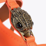 Kurt Geiger 女性 ロンドンハンプトンフラットサンダル D60X6285 オレンジ |履物 - Image 6