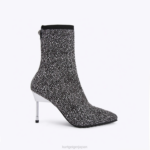 Kurt Geiger 女性 ロンドンバービカン D60X6402 銀 |履物
