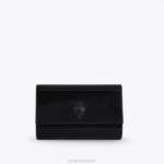 Kurt Geiger 女性 ロンドンパーティーイーグルクラッチドレンチ D60X6263 黒 |バッグ