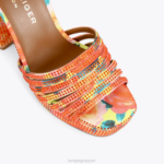 Kurt Geiger 女性 ロンドンピエラアンクルタイプラットフォーム D60X6288 オレンジ |履物 - Image 5