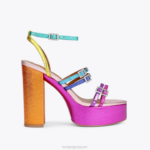 Kurt Geiger 女性 ロンドンピエラハイプラットフォーム D60X6161 マルチ/その他 |履物