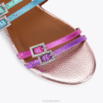 Kurt Geiger 女性 ロンドンピエラフラットサンダル D60X6224 マルチ/その他 |履物 - Image 5
